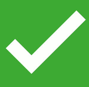 green tick