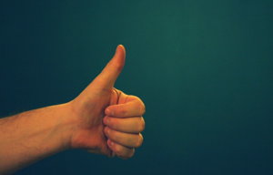 thumbs up screenshot