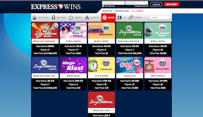 Express Wins Screenshot