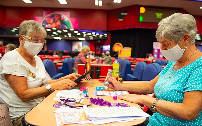 mecca bingo socially distanced players screenshot