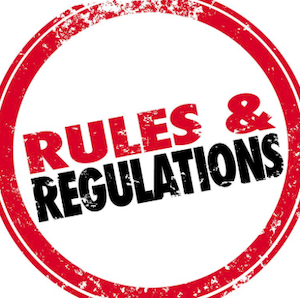 rules and regulations screenshot