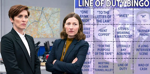 line of duty cast bingo card screenshot 