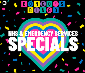 bongos bingo NHS events screenshot