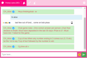  chat room game grab