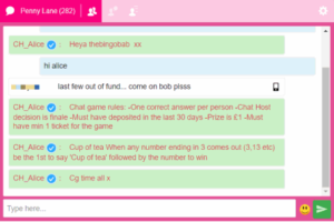 chat room game grab