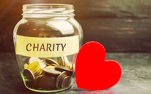 charity money pot screenshot