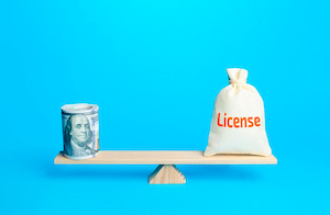 money and license scales screenshot