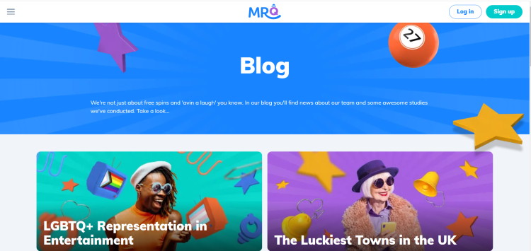 MrQ Blog screenshot