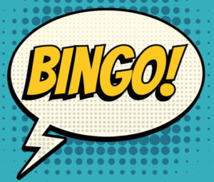 bingo in speech bubble