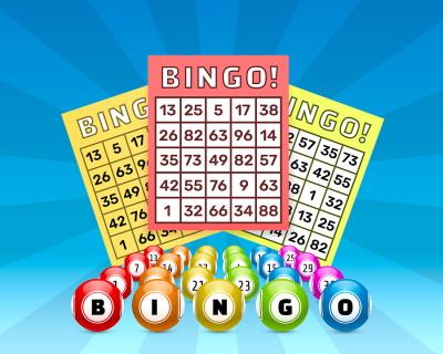 bingo tickets and bingo balls