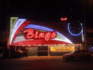 bingo neon sign