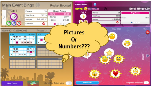 Bingo Without Numbers Using Pictures And Symbols NewBingoSites co