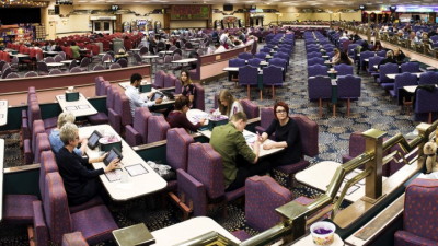 inside Cricklewood Merkur bingo hall