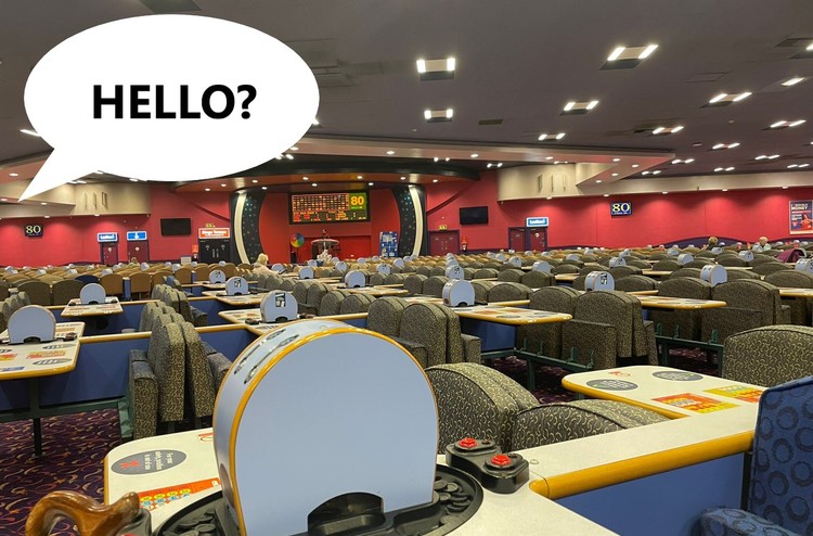 Empty Bingo Hall