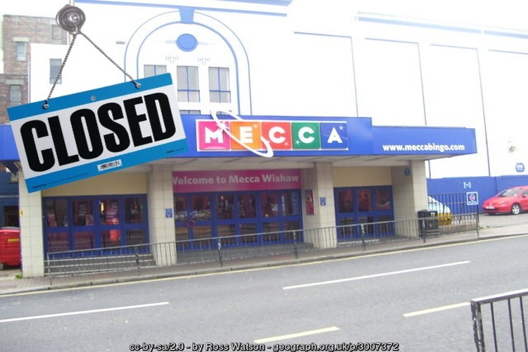 Mecca Bingo Closing Halls