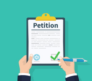 Petition graphic