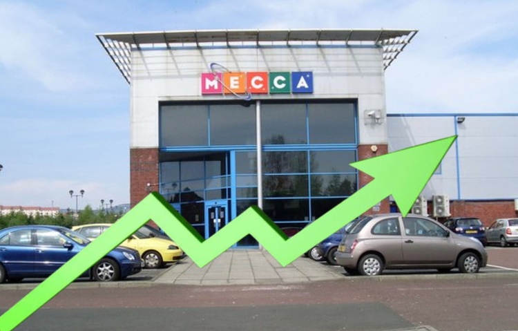 Mecca Bingo Sales 12% Up Since Last Year