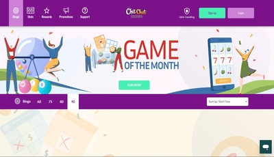 ChitChat Bingo Homepage
