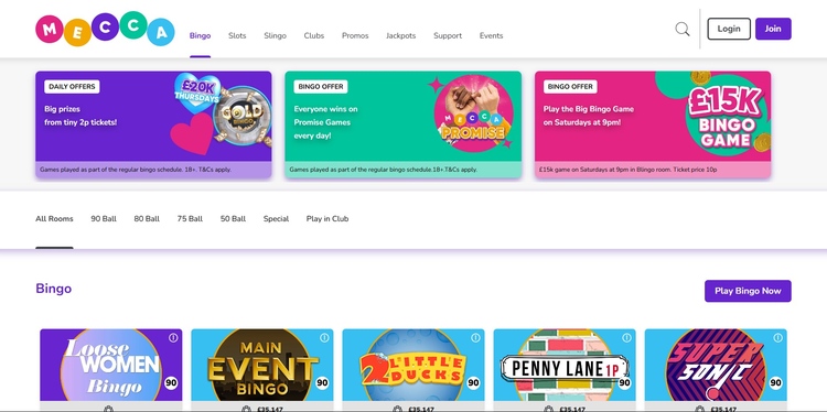Mecca Bingo Best Sites